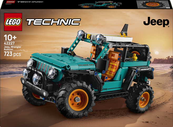 레고 테크닉 Jeep Wrangler Rubicon SUV 레고 42227, 1개