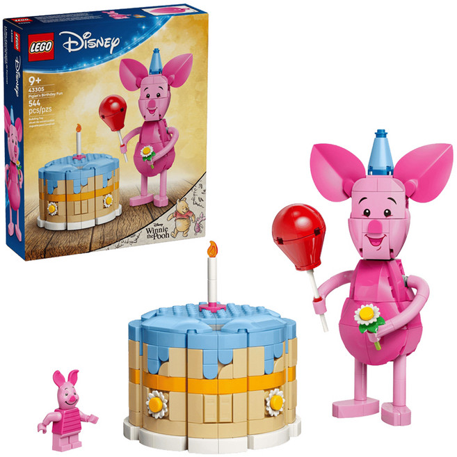 LEGO 迪士尼系列 小豬的歡樂生日 43305, 1套