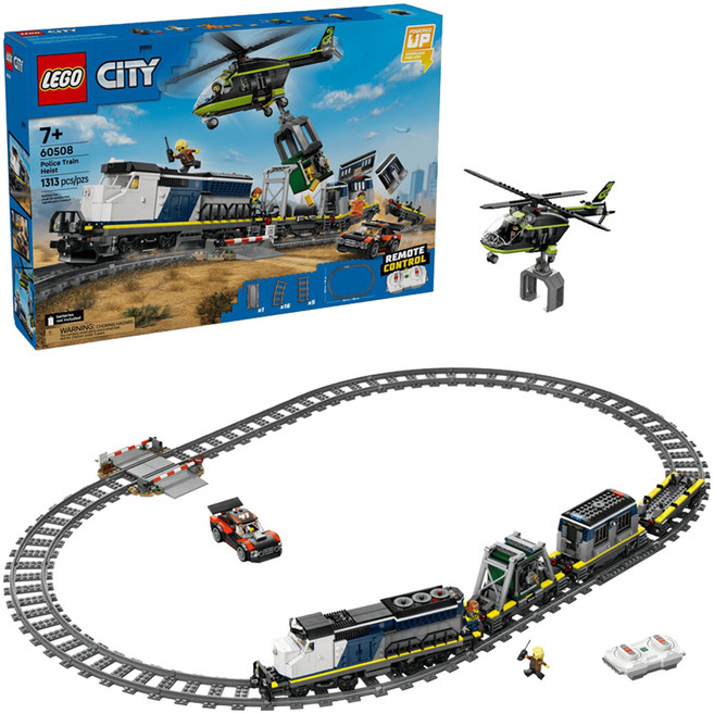 LEGO 城市系列 警察列車搶案 60508, 1套