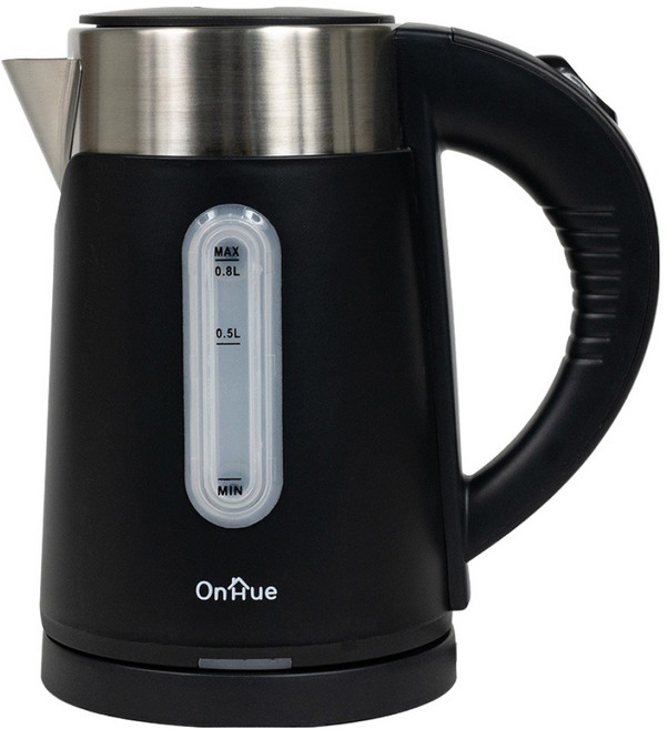 온휴 이중 단열 원터치 무선 전기 포트 0.8L OHA-08STK, OHA-08STKB(Black)
