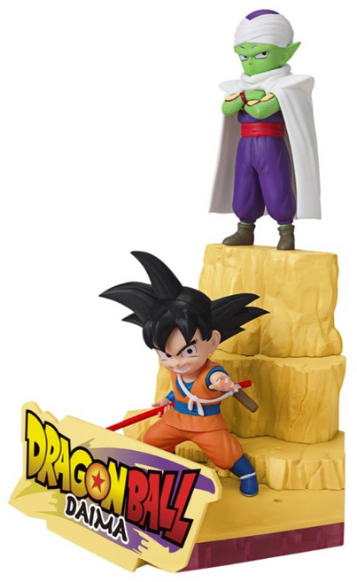 BANDAI 七龍珠DAIMA 迷你孫悟空 + 迷你比克 組裝模型, 1個