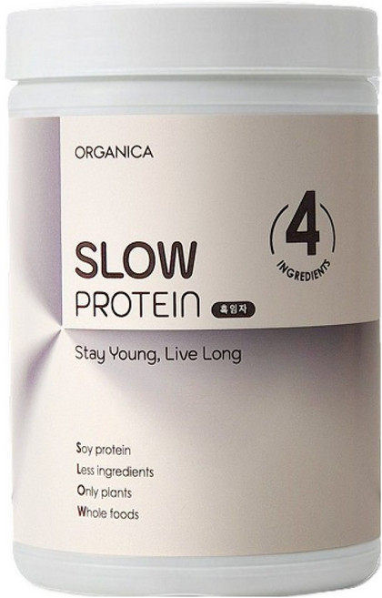 올가니카 슬로우 프로틴 흑임자, 570g, 1개
