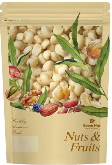 Green Nut 夏威夷豆, 1kg, 1個