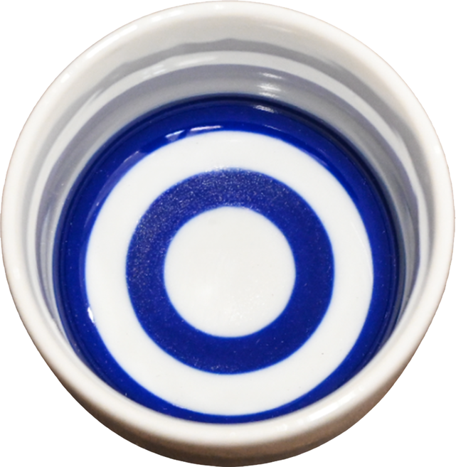 佐和陶瓷 蛇目酒杯 日本製 7 x 7 x 6.5cm, 白色, 1個