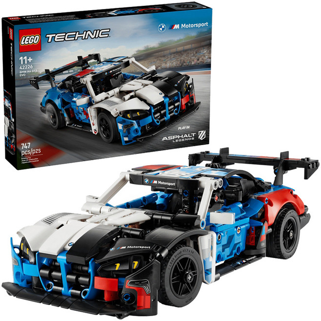 LEGO 42226 動力科技 BMW M4 GT3 EVO 賽車, 1套