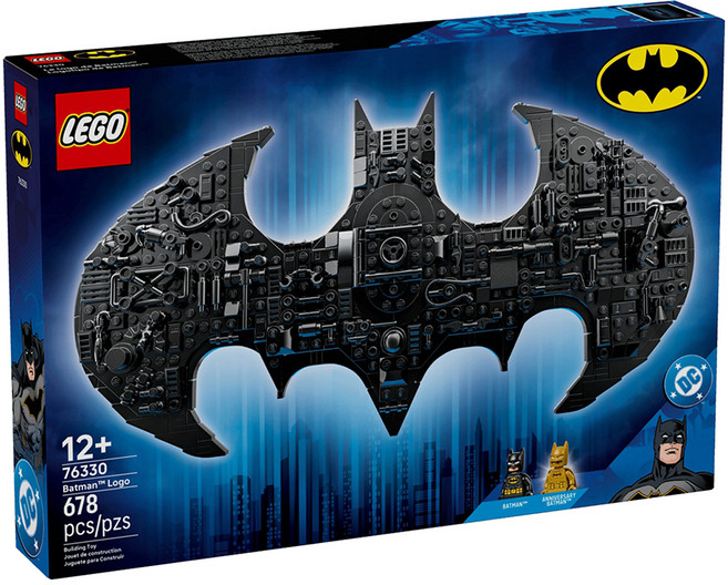 LEGO 76330 DC系列 蝙蝠俠標誌, 1套