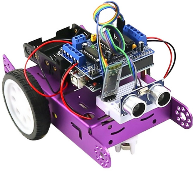 에듀이노 아두이노 코딩교육 자율주행 프로젝트 메탈 RC카 키트, 1세트