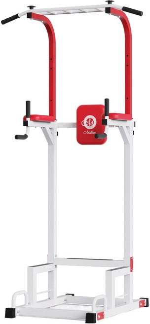 멜킨스포츠 치닝디핑 포스 가정용 실내 철봉 운동 고객직접설치, 화이트 포스