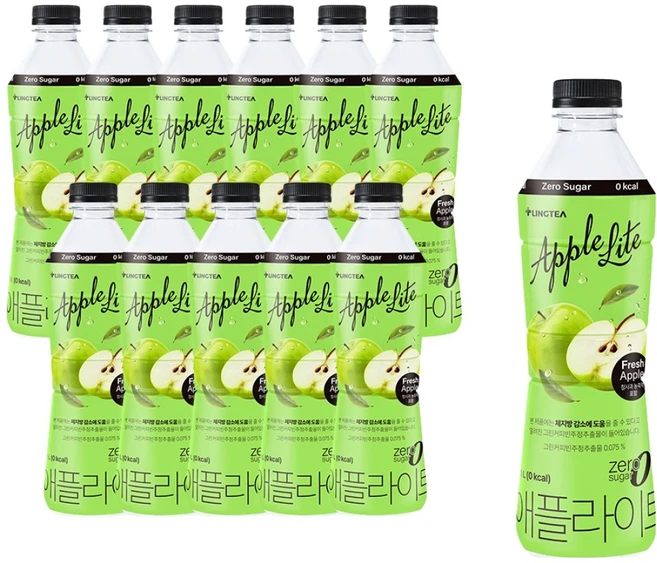 링티 애플라이트, 1L, 12개 - 쿠팡