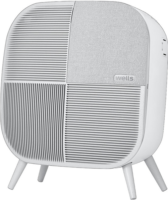 韓國 wells Minimax 空氣清淨機 18.1㎡, 石灰色, AP107CGA