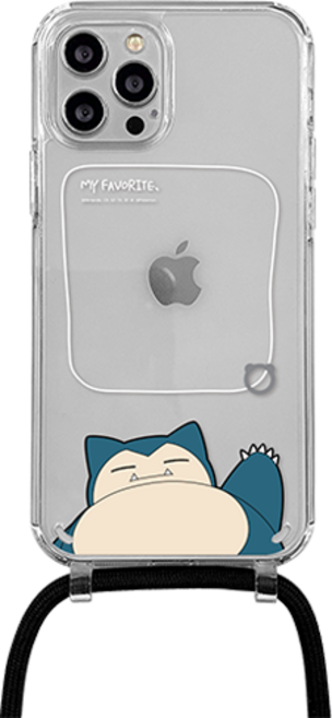 코쿼드 포켓몬 페이보릿 목걸이 스트랩 휴대폰 케이스