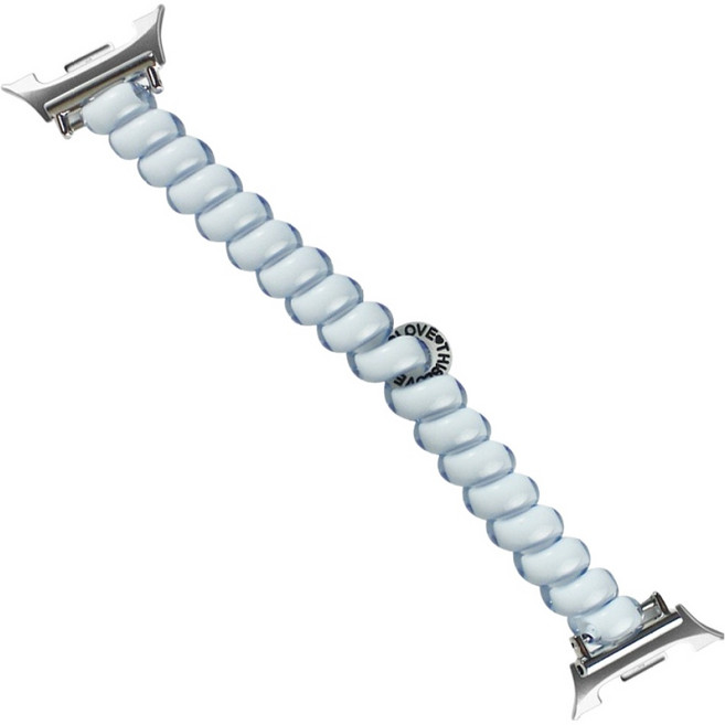 젤센 스마트워치 젤리 스프링 루프 스트랩 밴드, 1개, 젤리블루