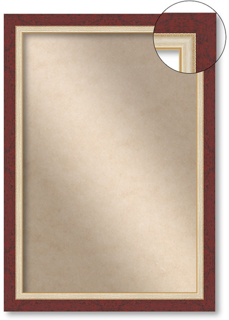 150피스 직소 퍼즐 전용 액자 레트로 수지 21 x 28.5 cm, 체리, 1개