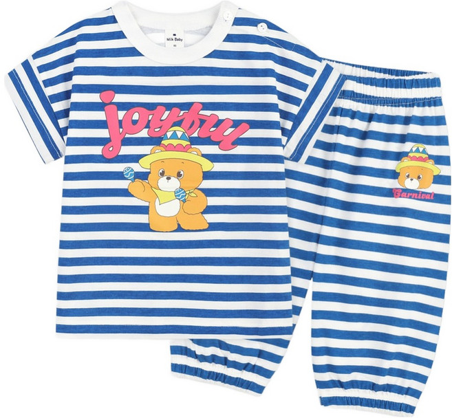 MilkBaby 조이풀 상하의 세트