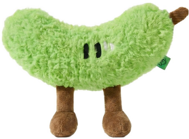 둥둥펫 고양이 장난감 바스락 소리나는 청과 캣닢인형, 오이, 1개