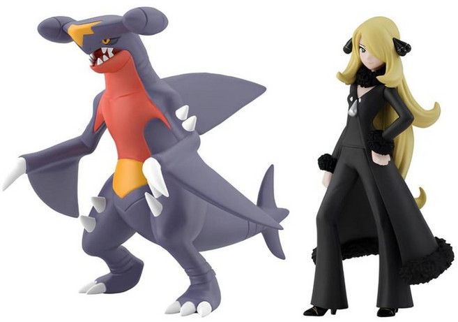 BANDAI 盒玩 精靈寶可夢 SCALE WORLD 神奧地區 竹蘭 & 烈咬陸鯊, 1個