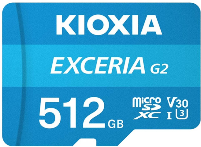 키오시아 EXCERIA Micro SD카드 LMEX2L512GG4, 512GB, 1개