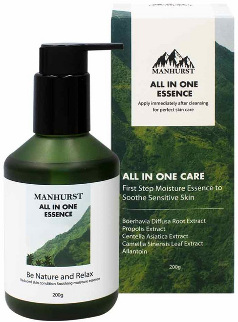 Manhurst 男士用乳液 改善皺紋 美白 機能性 多效合一 大容量精華, 200g, 1個