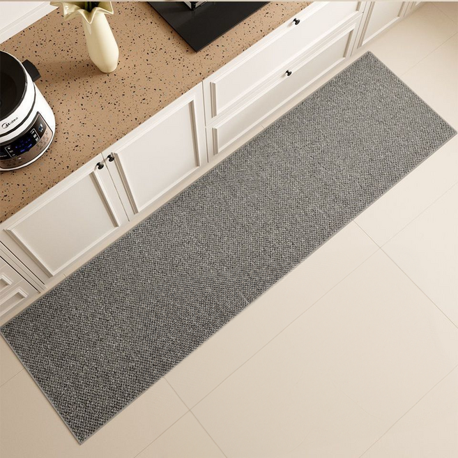 일상도감 격자 주방 바닥 매트, 그레이