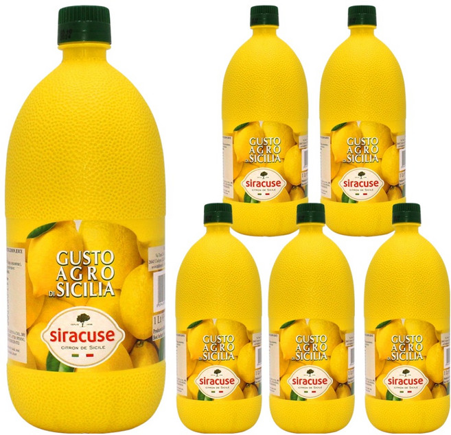 시라큐스 레몬쥬스, 1L, 6개