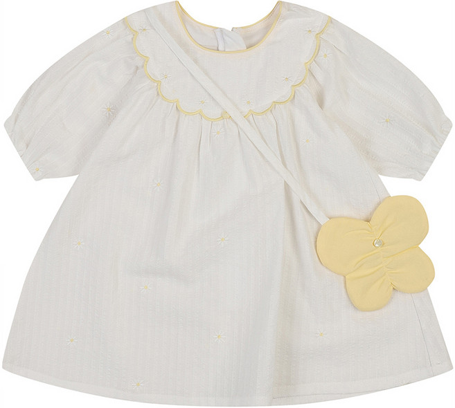 ETTOI Poe 雛菊棉質洋裝套裝