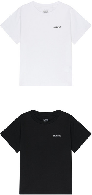 MaritheFrancoisGirbaud 兒童款 REGULAR LOGO BASIC TEE 2件組