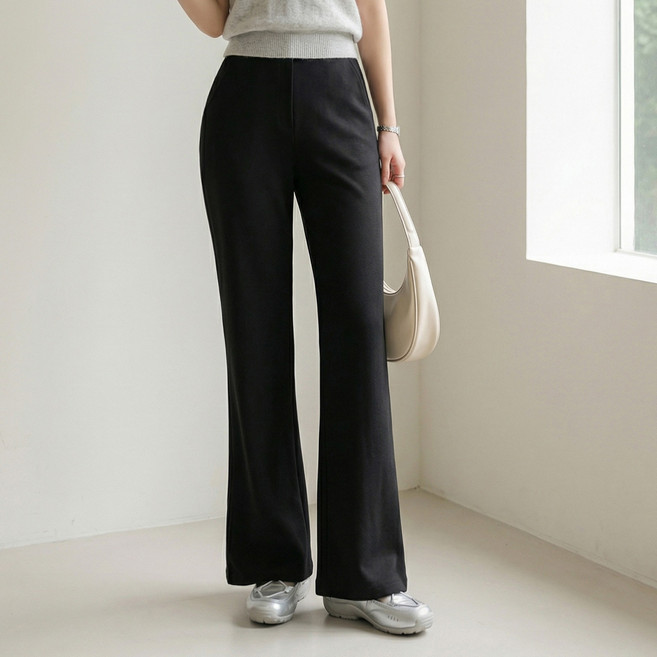 앤드스타일 여성용 숏/롱 기장 애착 27탄 매직텐션 올스판 부츠컷 밴딩 팬츠 265149