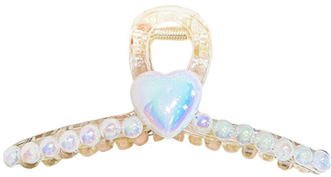 이츠굿텐 오로라 사랑이 올림머리 헤어집게핀