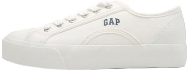 갭 스티치 캔버스 스니커즈