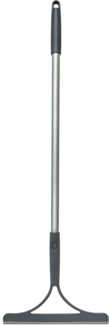 솔앤소울 다용도 물기제거 롱 유리닦이, 1개, 다크그레이