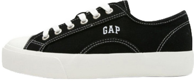 갭 스티치 캔버스 스니커즈
