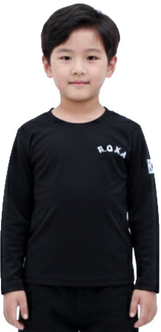 로카 코리아 태극기 긴팔티