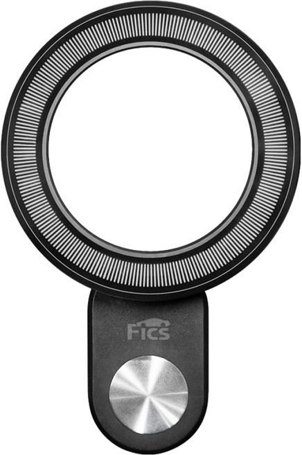 FICS 차량용 핸드폰 맥세이프형 거치대 M10, 블랙, 1개