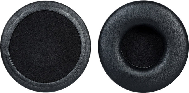 해피로드 원형 헤드폰 귀마개 스펀지 커버 좌우 세트 90mm, 블랙(가죽 케이스 싱글), 1세트