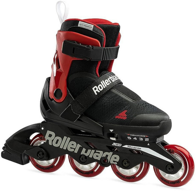 ROLLERBLADE Microblade Free 直排輪, 紅色, 1個
