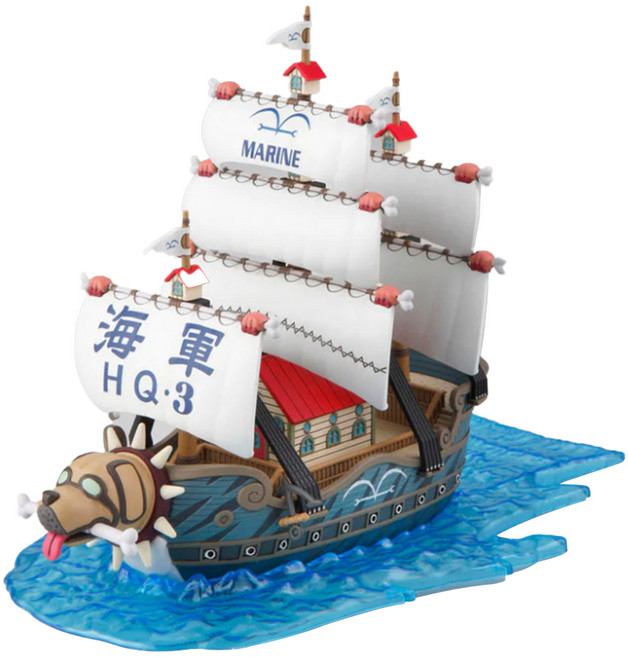 BANDAI G.S.C 偉大船艦收藏集 08 海軍 卡普艦, 1個
