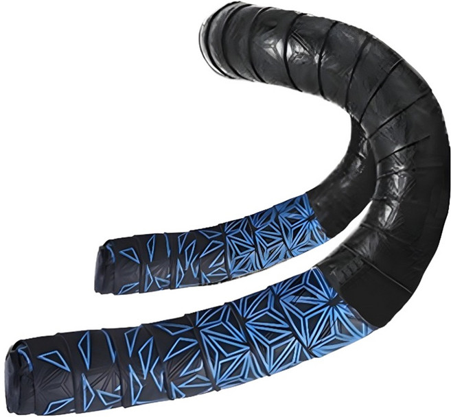 BTR 자전거 바테잎 핸들바 그립 테이프 패턴 2p 세트, 1세트, 블루(패턴)