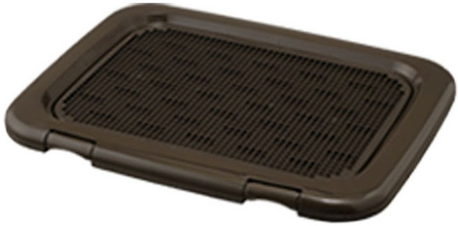 아이리스 와이드형 배변판 배변 트레이 FTT-485, 차콜그레이, 1개