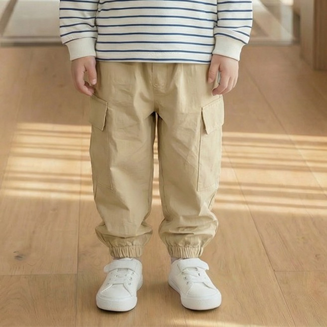 꼰띠키즈 아동용 힙 카고 바지