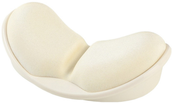 COX 인체공학 컴팩트 메모리폼 마우스 손목 받침대 CWR1, 1개, Beige