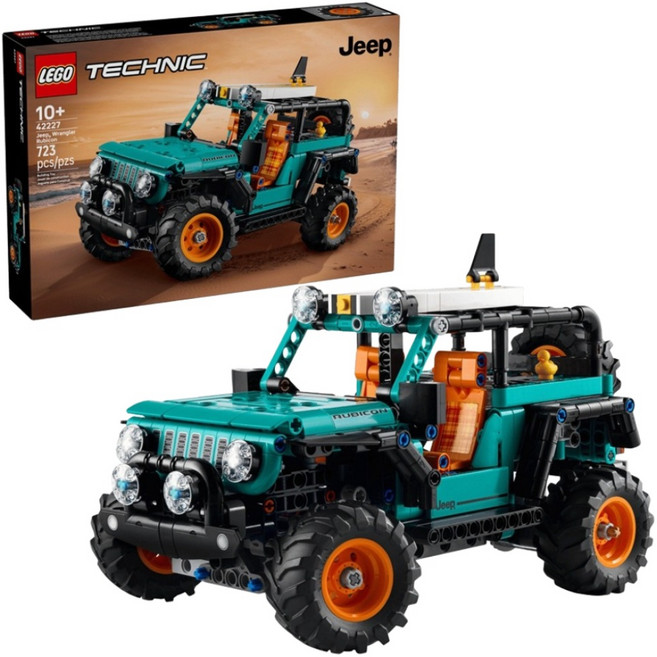 LEGO 42227 動力科技 Jeep Wrangler 休旅車, 1套