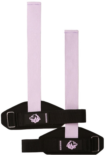 클리커맨 데드리프트 헬스 손목 보호 스트랩 2종 세트 일반형, 퍼플, 1세트