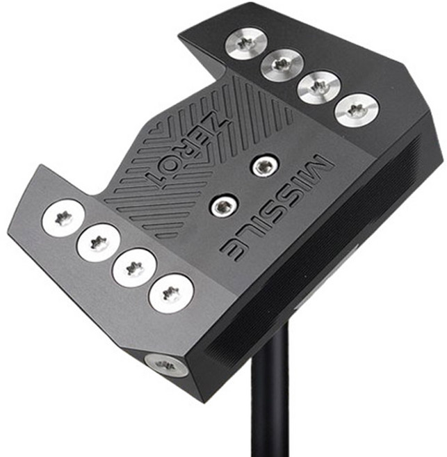 미사일 ZERO1 제로원 제로토크 스틸 퍼터 블랙 88cm(35인치), 2도