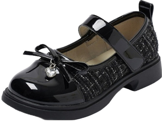 착한구두 하르 리본 벨크로 메리제인 플랫슈즈 PMFBR1i5101