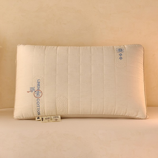 레인보우 프리미엄 파스텔 베개, 오프화이트, 1개