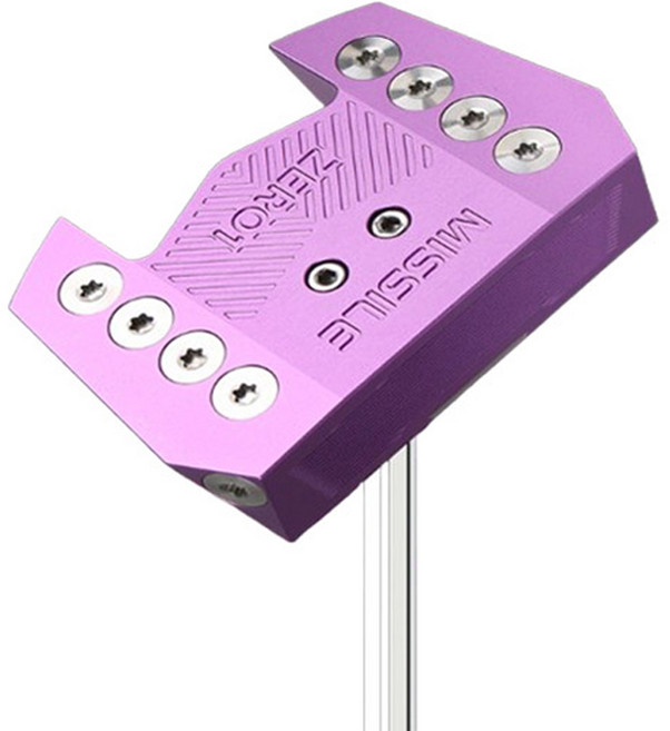 미사일 ZERO1 제로원 제로토크 스틸 퍼터 퍼플 82cm(32인치), 2도