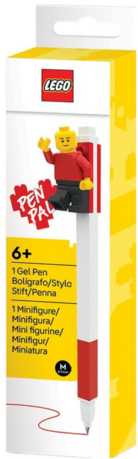 레고 젤펜 0.7mm + 미니 피규어 세트 53704, Red, 1세트