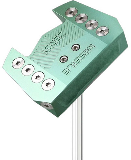 미사일 ZERO1 제로원 제로토크 스틸 퍼터 민트그린 86cm(34인치), 2도