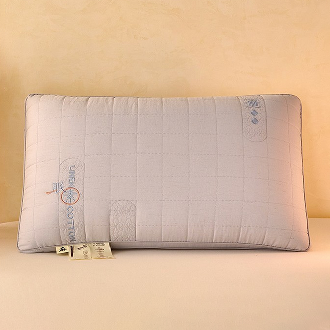 레인보우 프리미엄 파스텔 베개, 그레이, 1개