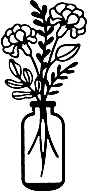 홈앤픽스 벽장식 인테리어 소품 감성 아트 장식 타입A, 검정